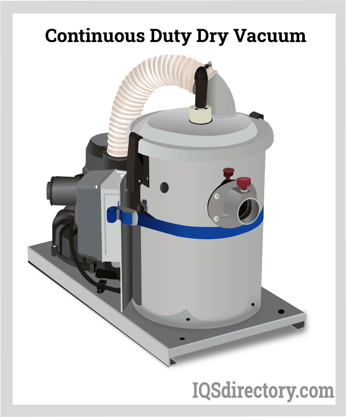 Continuous Duty Dry Vacuum