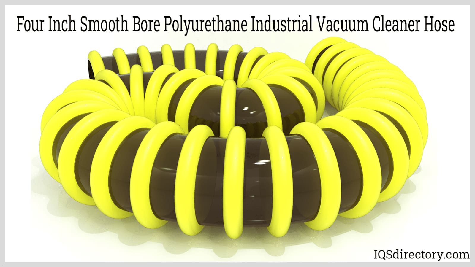 Four Inch Smooth Bore Polyurethane Industrial Vacuum Cleaner Hose