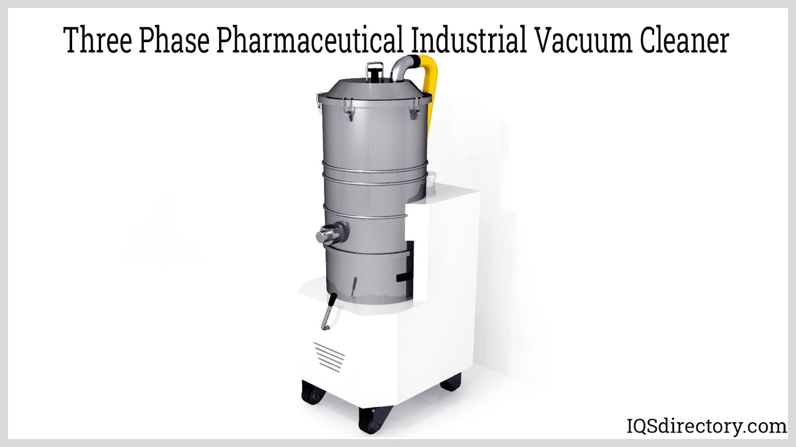 Three Phase Pharmaceutical Industrial Vacuum Cleaner
