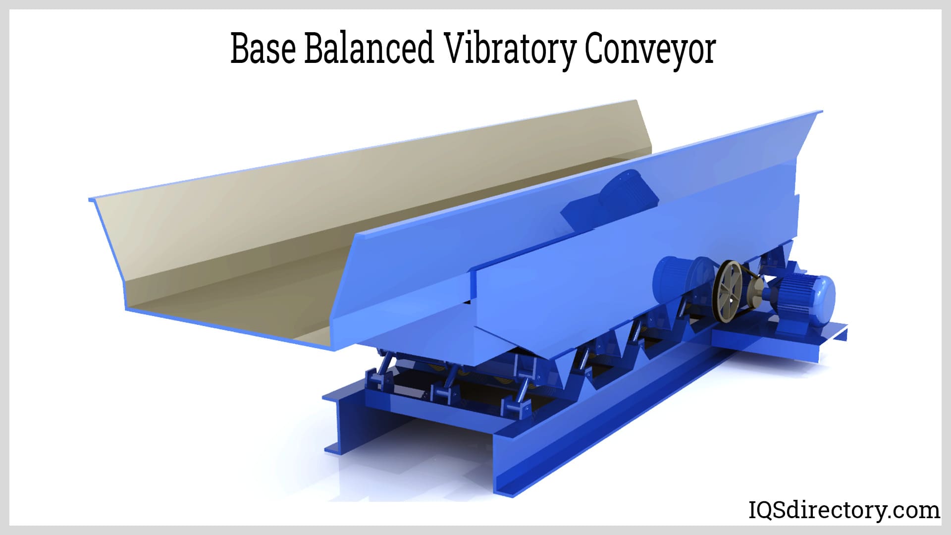 Base Balanced Vibratory Conveyor