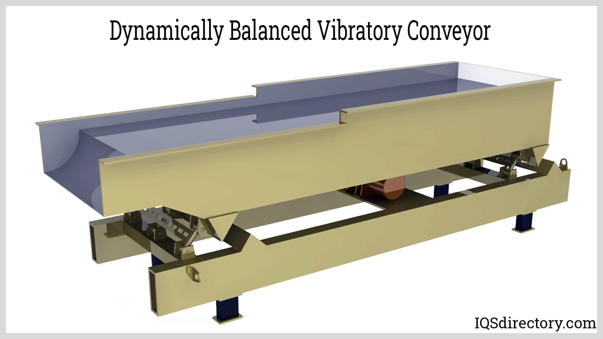Dynamically Balanced Vibratory Conveyor