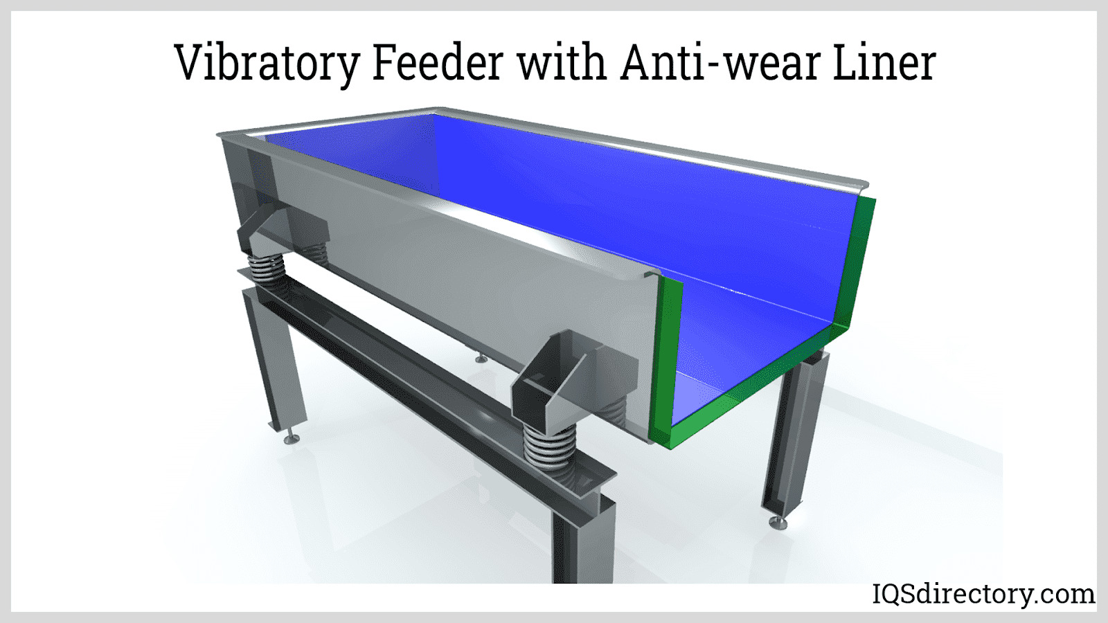 vibratory feeder anti-wear liner