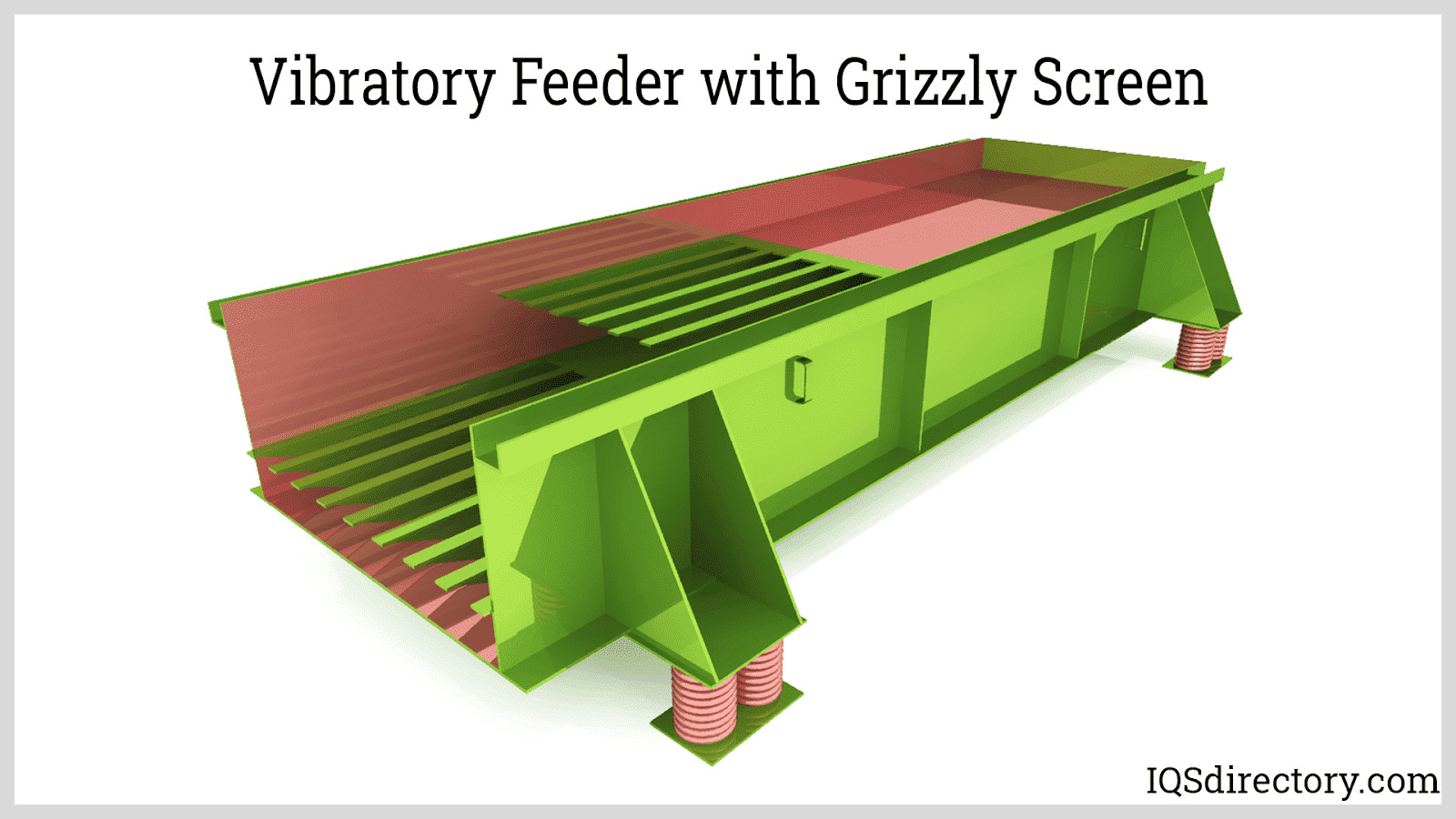Vibratory Feeder with Grizzly Screen