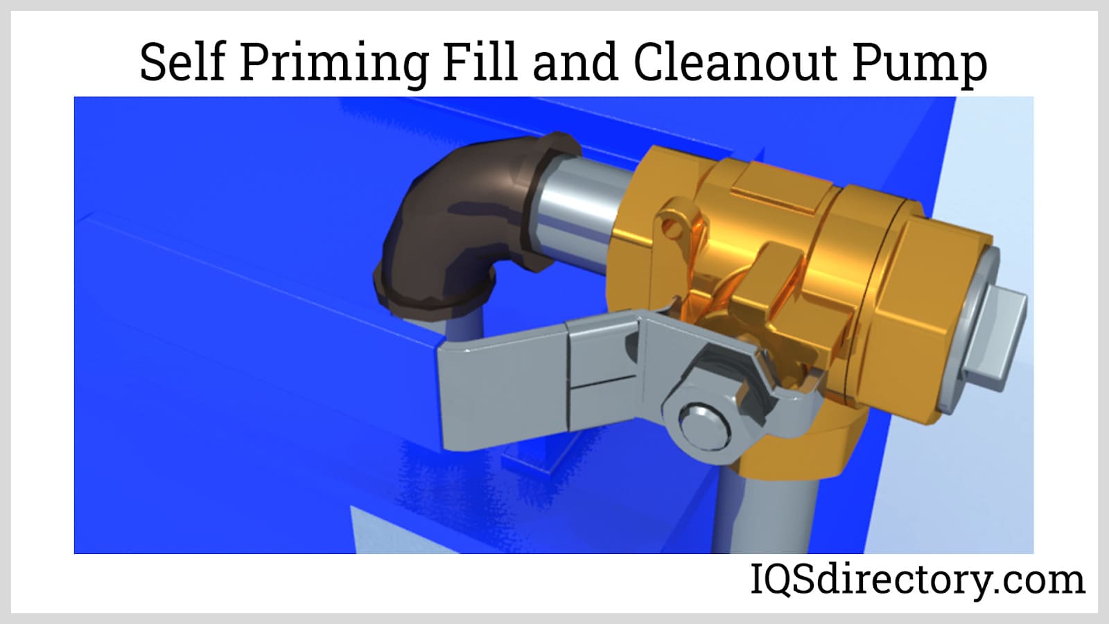 Self Priming Fill and Cleanout Pump