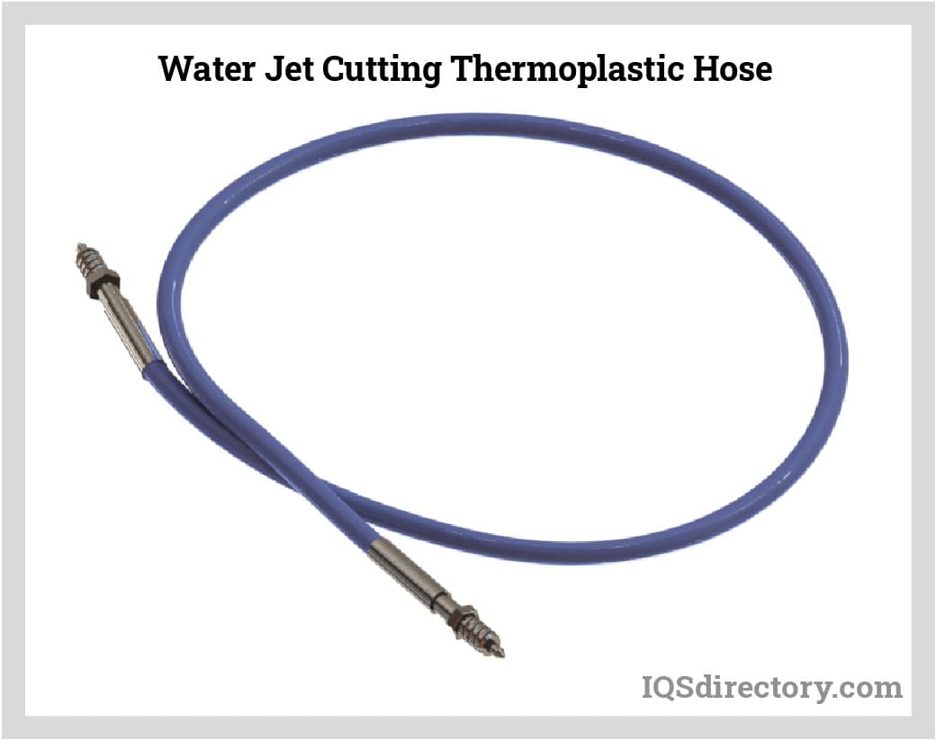 Water Jet Cutting Thermoplastic Hose