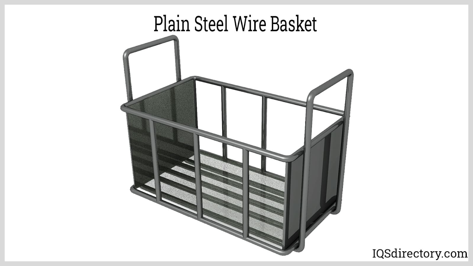 Plain Steel Wire Basket