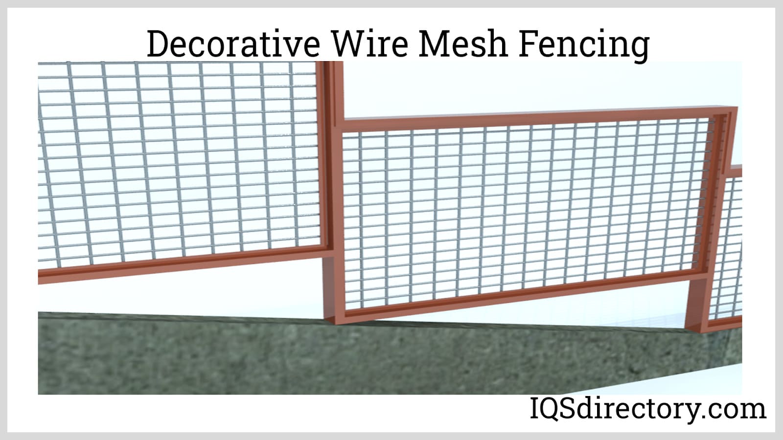 Decorative Wire Mesh Fencing