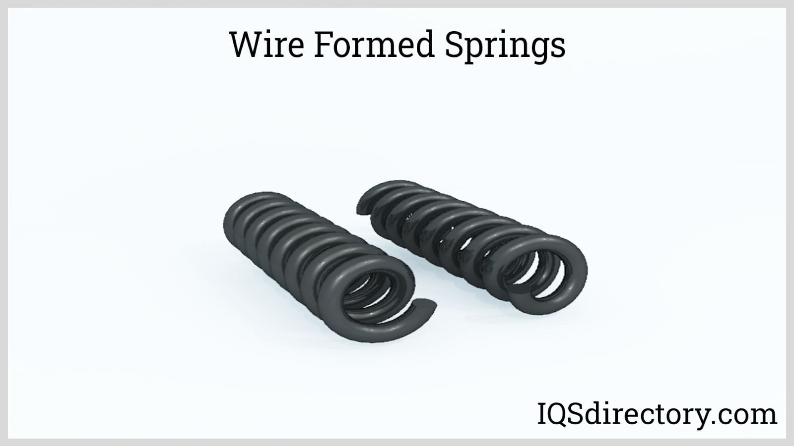 Wire Formed Springs