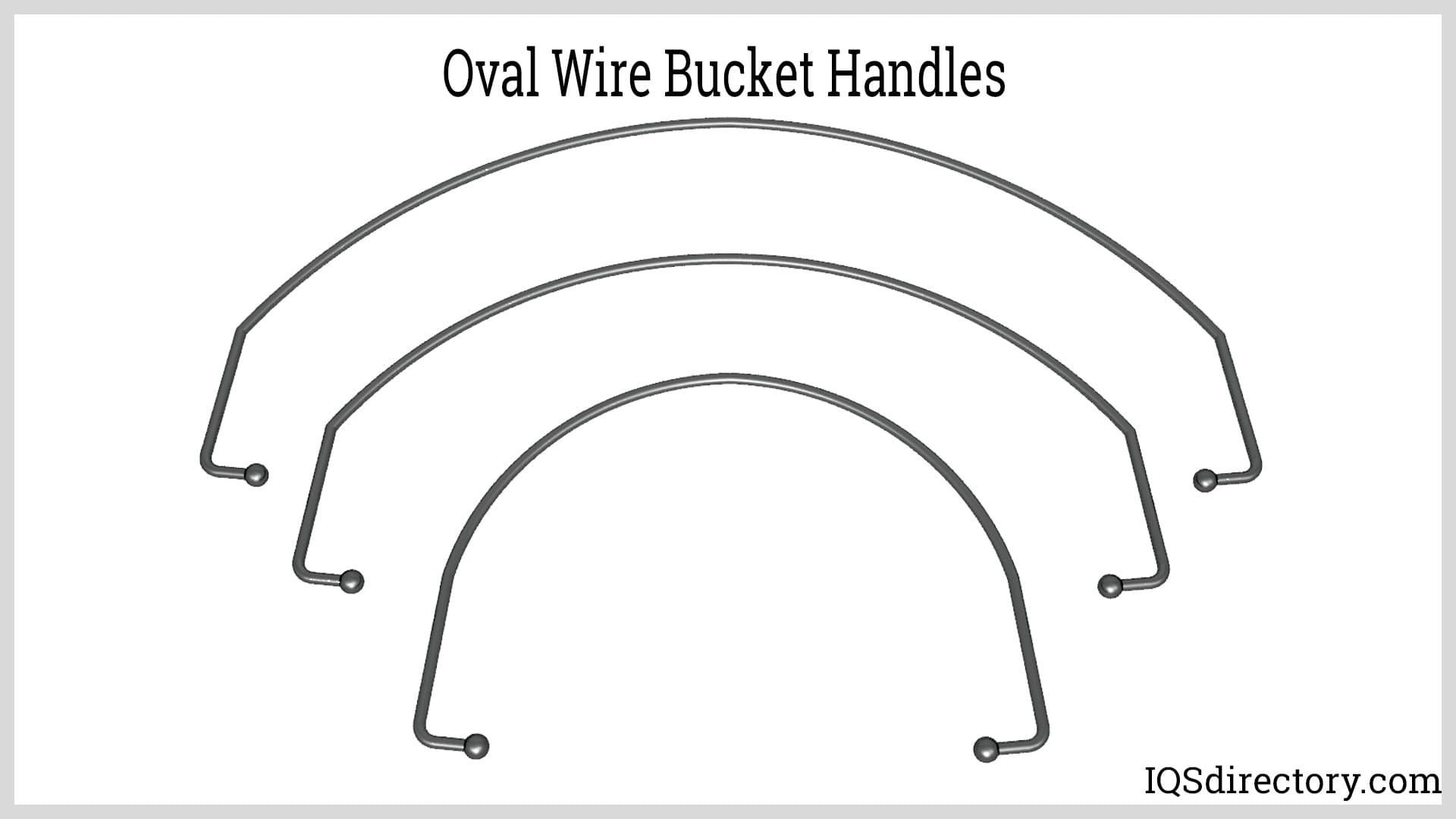 Oval Wire Bucket Handles