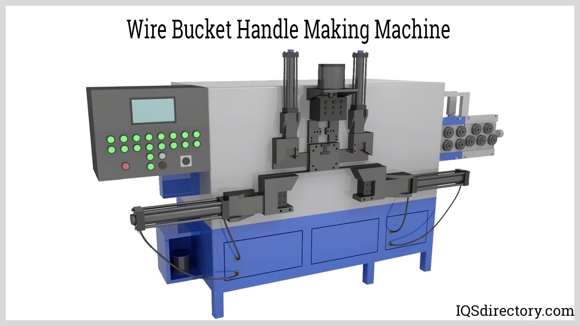 Wire Bucket Handle Making Machine