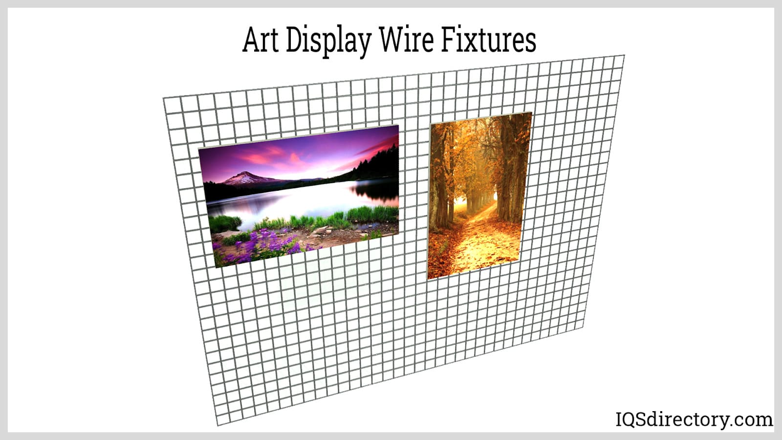 Art Display Wire Fixtures