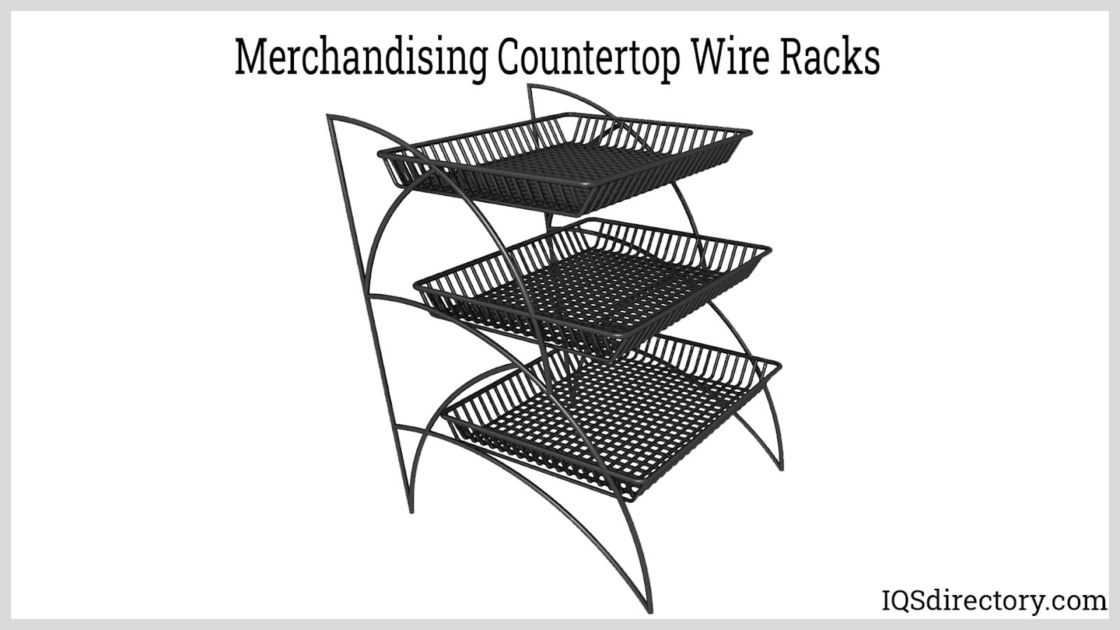 Merchandising Countertop Wire Racks