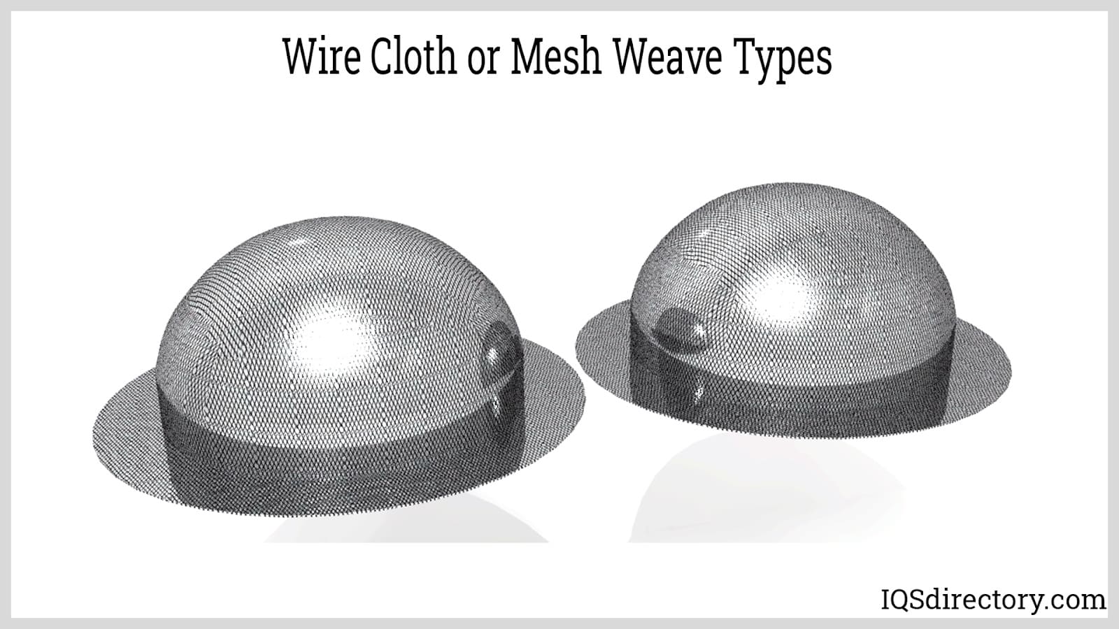 Wire Cloth Formed in Shapes