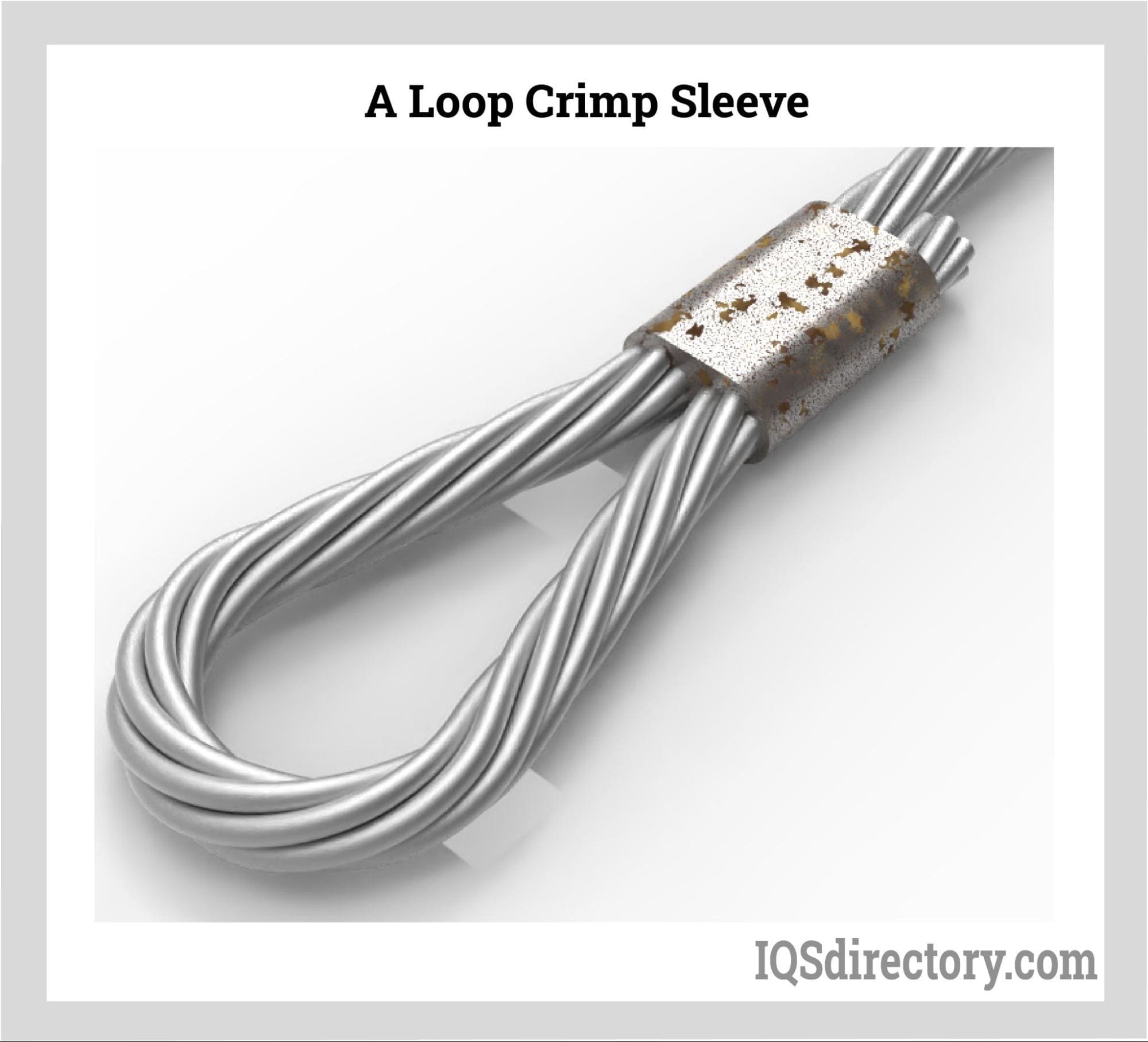 A Loop Crimp Sleeve