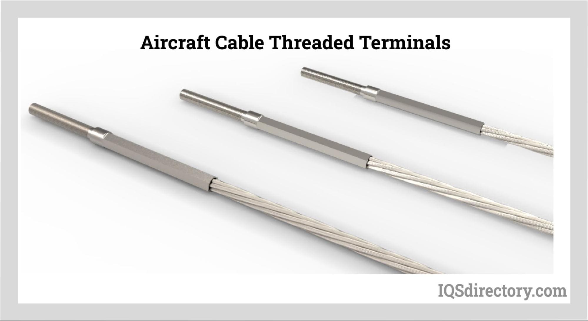 Aircraft Cable Threaded Terminals