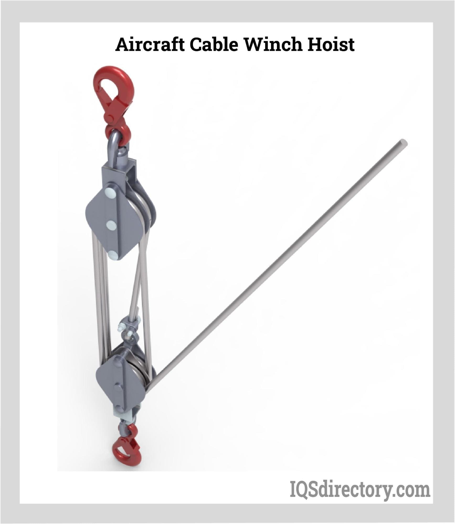 Aircraft Cable Winch Hoist