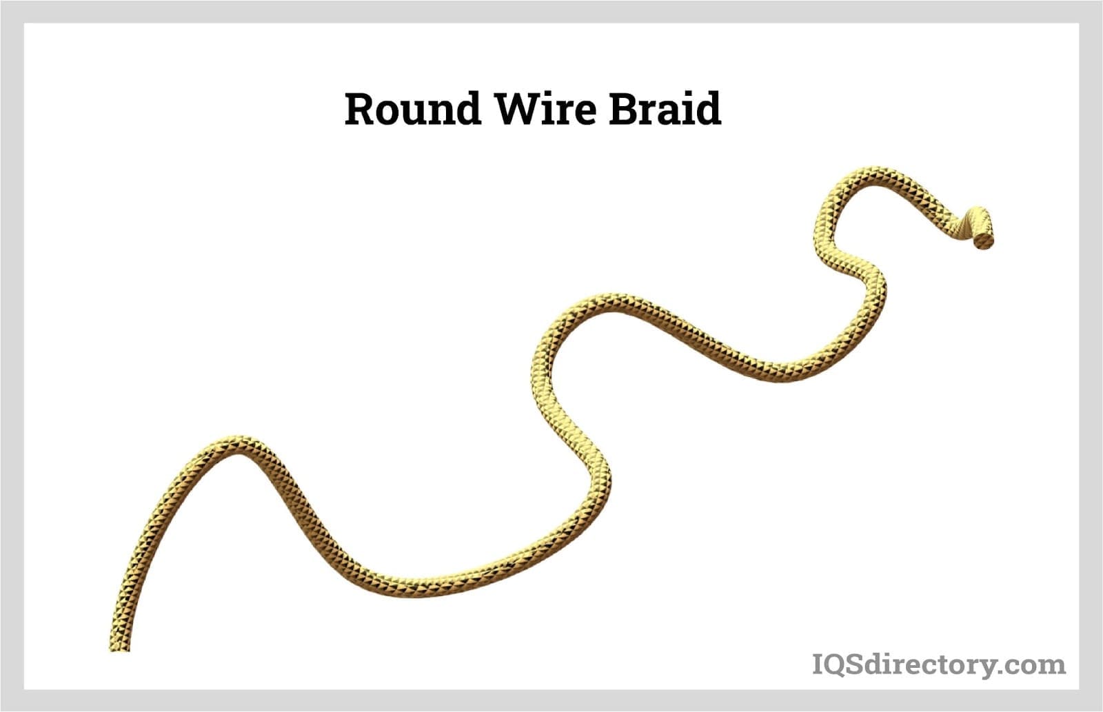 round wire braid