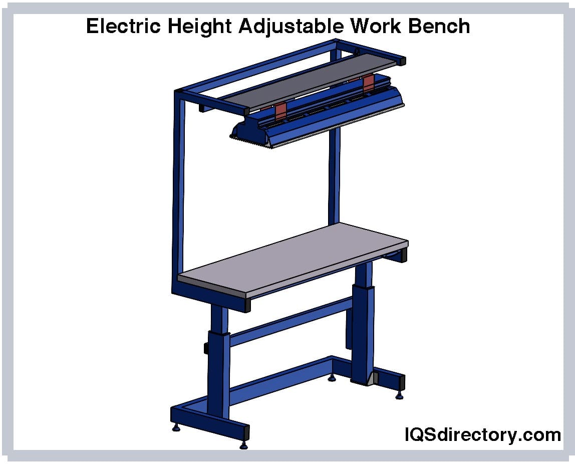 Electric Height Adjustable Work Bench
