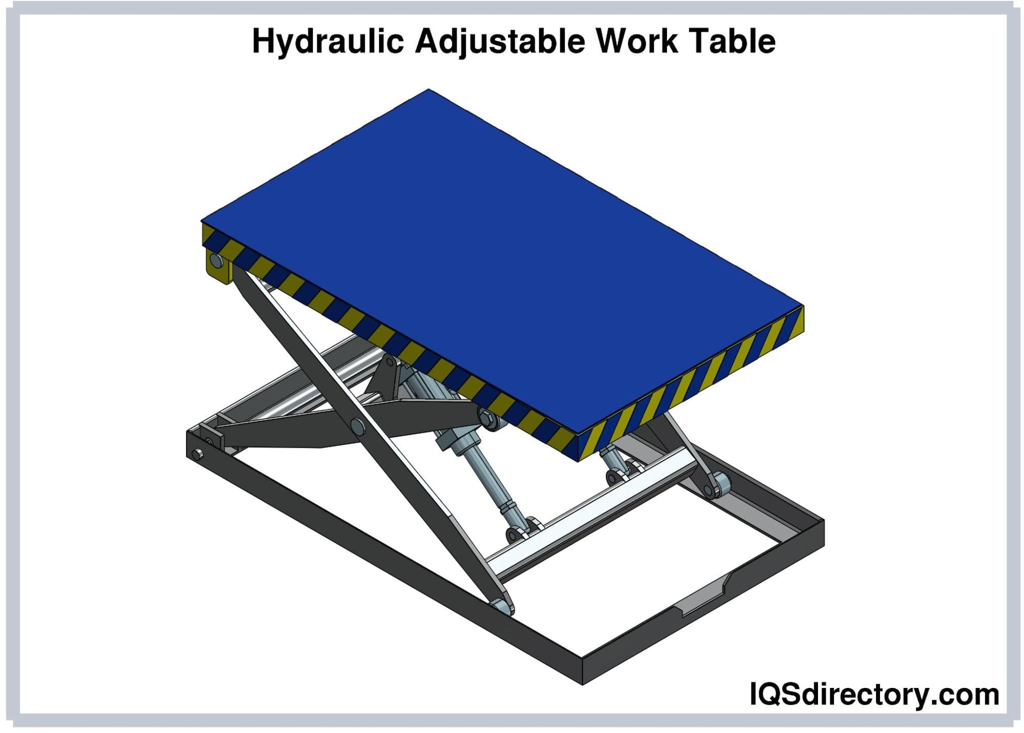 Hydraulic Adjustable Work Table