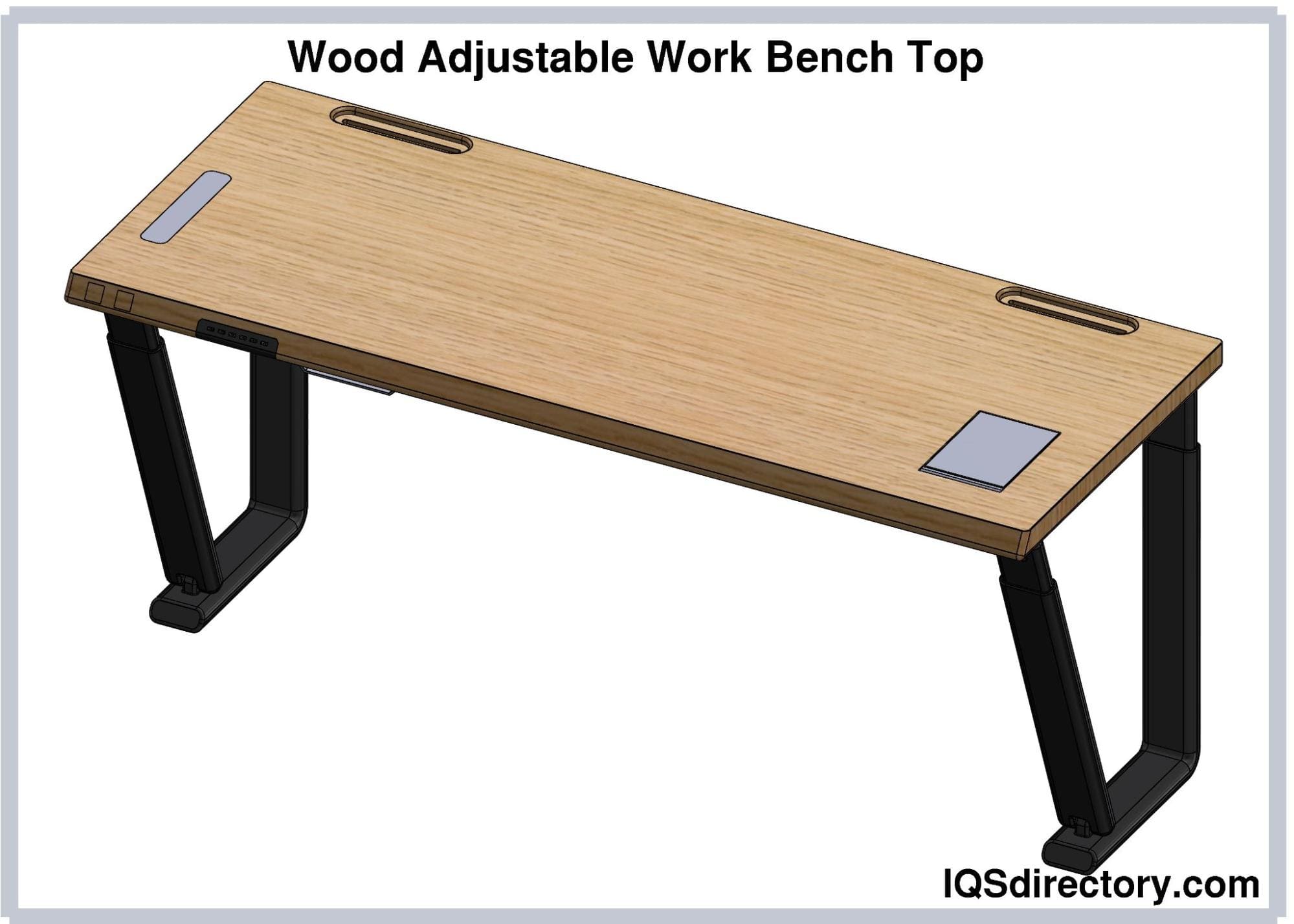 Wood Adjustable Work Bench Top