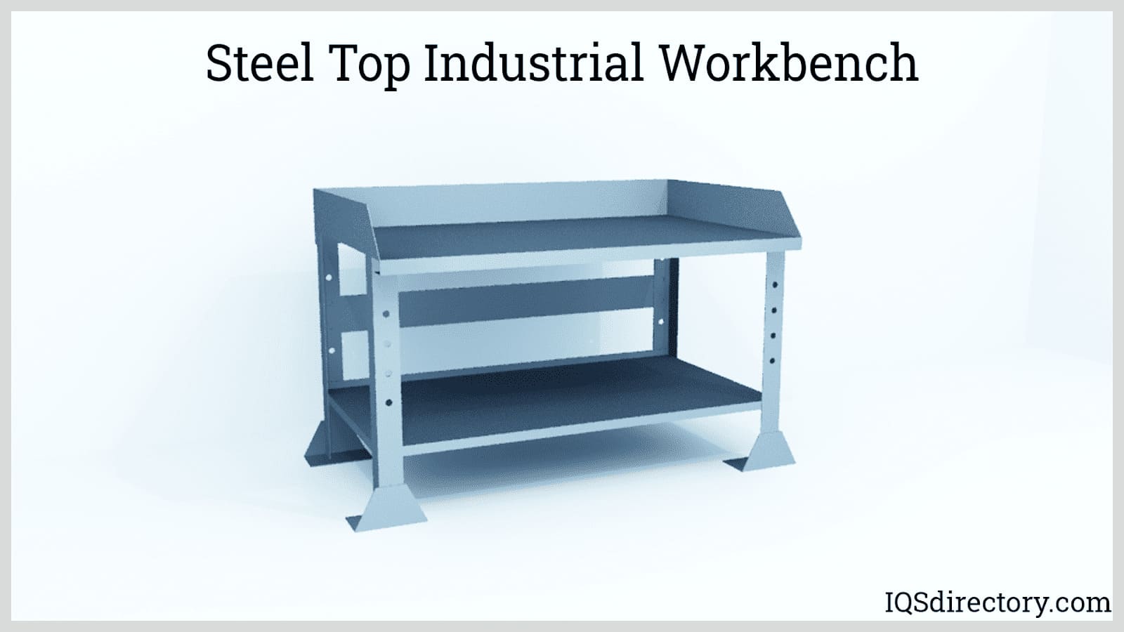 Steel Top Industrial Workbench