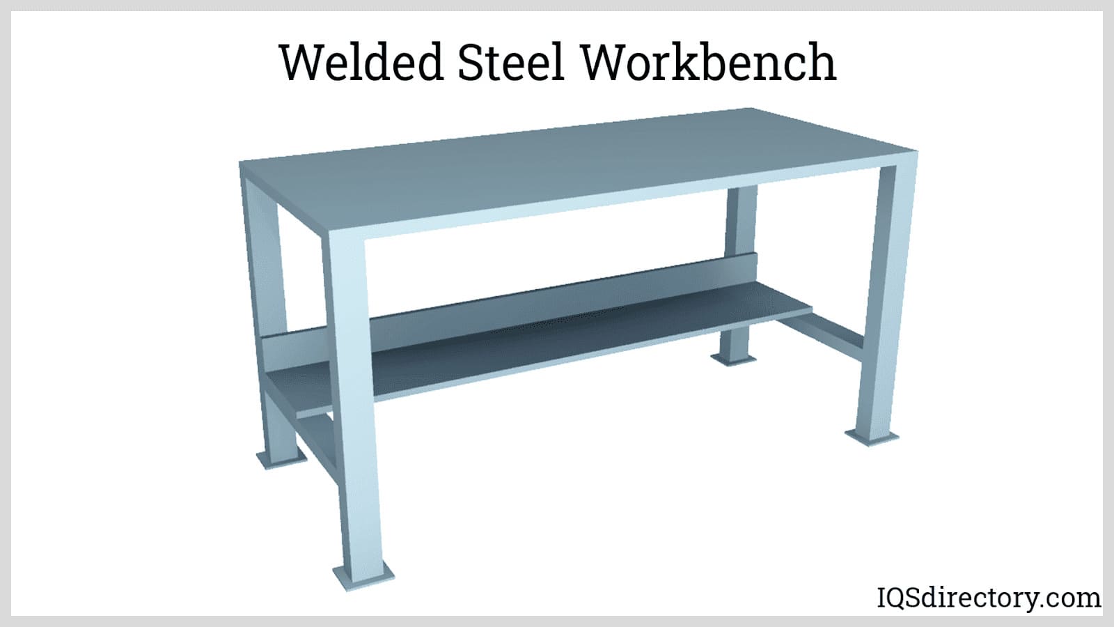 Welded Steel Workbench