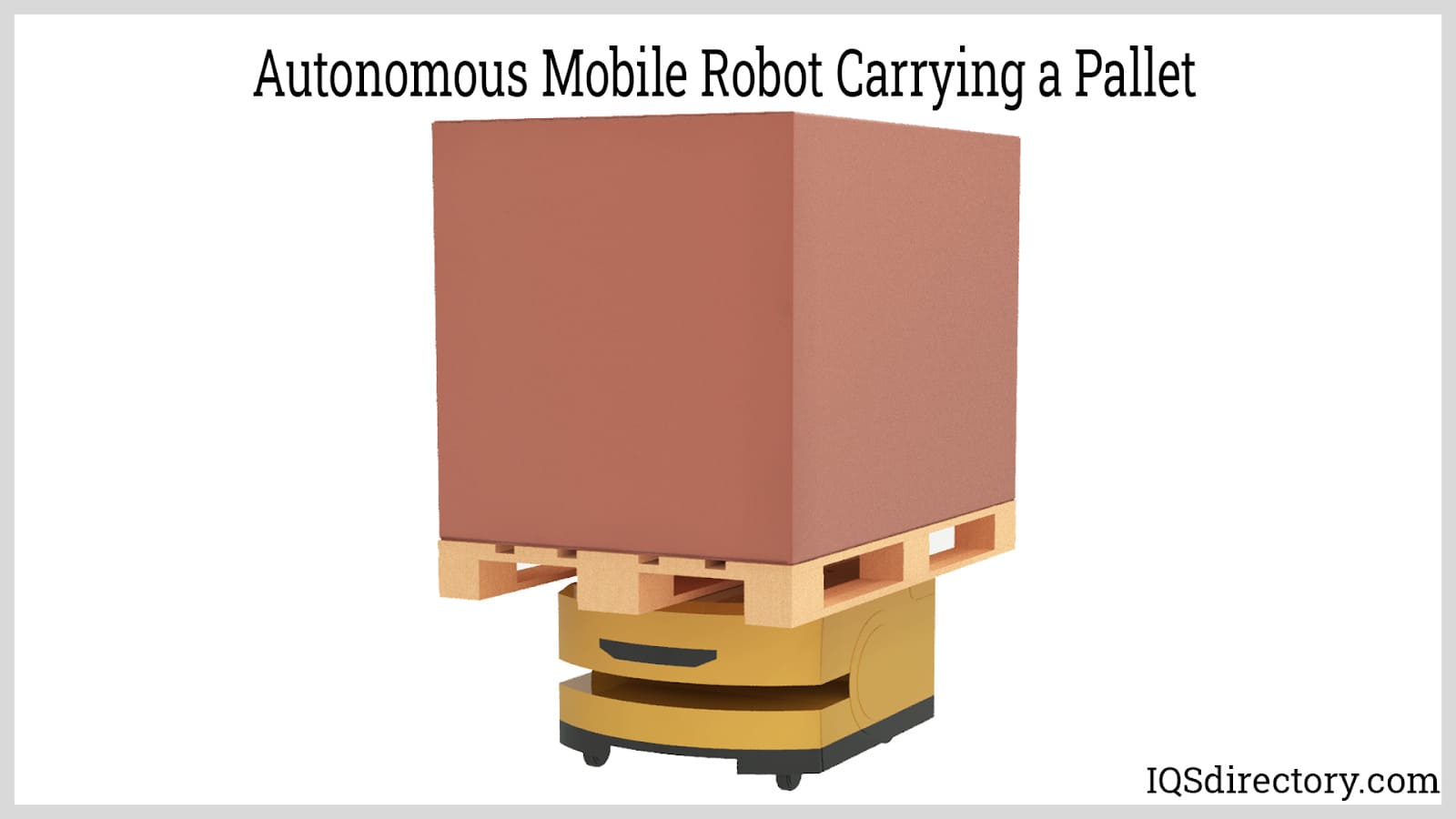 Autonomous Mobile Robot Carrying a Pallet
